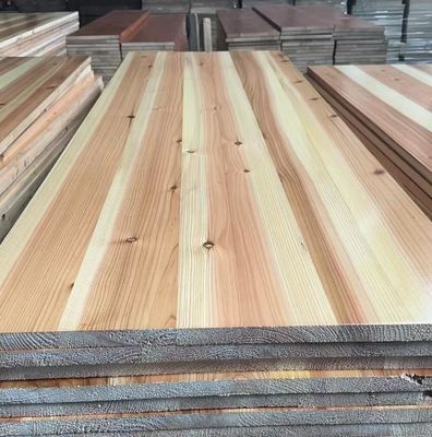12-30mm AB Grade Custom Painted Solid Wood Joint Panel For Fir Cedar Board