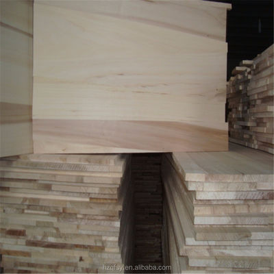Original Bleached Poplar Lumber 2440x1220mm For Strong Durable Wood Panels