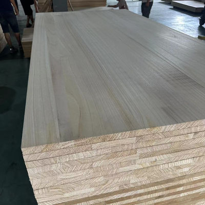 Natural Wood Solid Wood Board Paulownia Timber Sheet for Project Solutions Capability