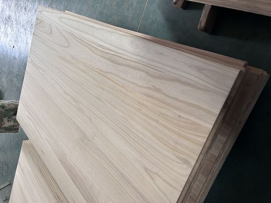 Natural Solid Paulownia Board Furniture Logs Boards Natural Color Modern Design Style