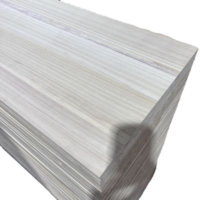Natural Solid Paulownia Board Furniture Logs Boards Natural Color Modern Design Style