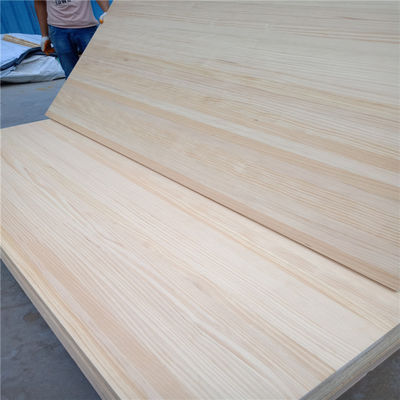 High Pine Paulownia Poplar Joint Wood Heze Board with Finished and Clean Surface
