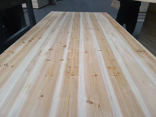 Solid Wood Furniture Wardrobe Cabinet Door Core Bed Board with Moisture Content 8%-12%
