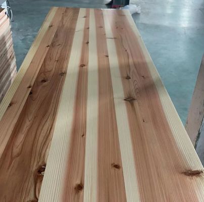 12-30mm AB Grade Custom Painted Solid Wood Joint Panel For Fir Cedar Board