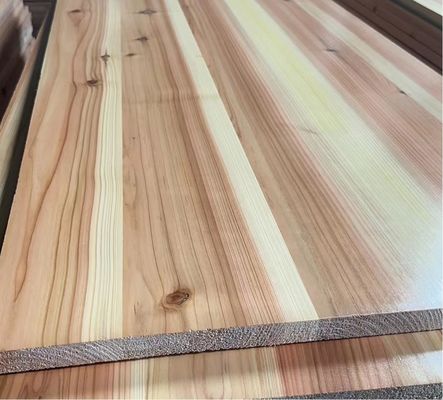 12-30mm AB Grade Custom Painted Solid Wood Joint Panel For Fir Cedar Board