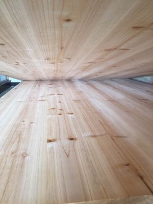 12-30mm AB Grade Custom Painted Solid Wood Joint Panel For Fir Cedar Board