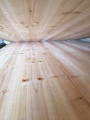 12-30mm AB Grade Custom Painted Solid Wood Joint Panel For Fir Cedar Board
