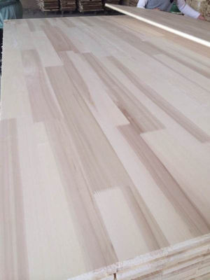 BB Grade Solid Wood Board Paulownia Finger Jointed Timber Panel with Smooth Surface