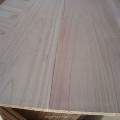 Customized Paulownia Finger Jointed Board for Furniture Making Thickness 3mm-50mm