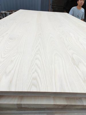Customized Solid Ash Panel Natural or Painting Solid Wood Board Moisture Content 8-12%