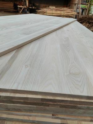 Customized Solid Ash Panel Natural or Painting Solid Wood Board Moisture Content 8-12%