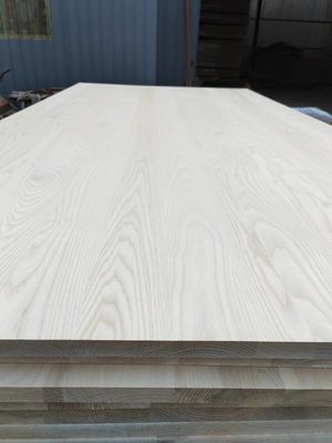 Customized Solid Ash Panel Natural or Painting Solid Wood Board Moisture Content 8-12%
