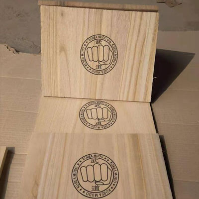 Custom Logo Taekwondo Wood Board For Breaking Board In Sport Equipment