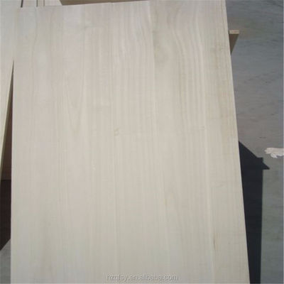 end Furniture Interior Decoration Paulownia Wood Board Natural Solid Wood for Hotel