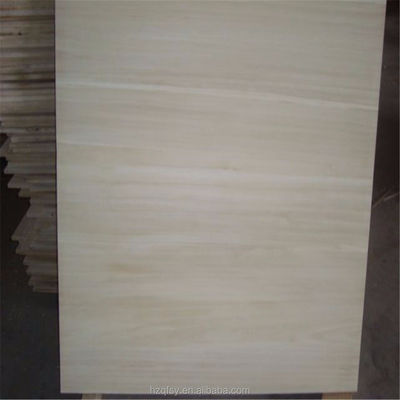 Solid Wood Boards Paulownia Timber in 1220*2240mm Size with and Density 300-310kg/m3