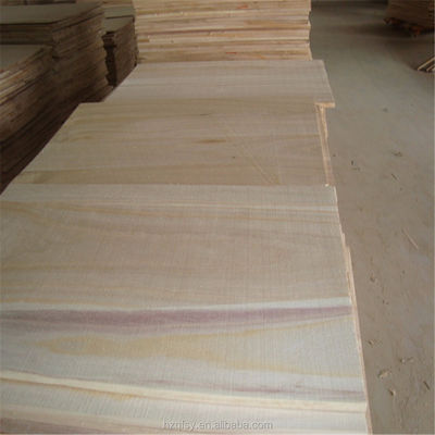 Solid Wood Boards Paulownia Timber in 1220*2240mm Size with and Density 300-310kg/m3