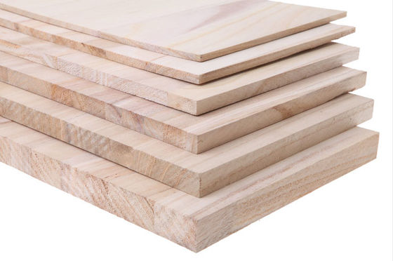 Custom Logo Taekwondo Wooden Breaking Boards Natural Color Paulownia Wood
