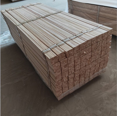 Paulownia Batten Square Triangle Chamfer Wood Strips with Project Solution Capability