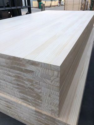 Solid Wood Furniture Panel for Home Density 280-300kgs/cbm and Customerized Size