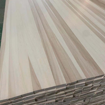 4X8 Inch Poplar Solid Wood Board Panel with and Competitive in 480-510kg/m3 Density