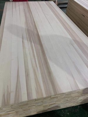 4X8 Inch Poplar Solid Wood Board Panel with and Competitive in 480-510kg/m3 Density