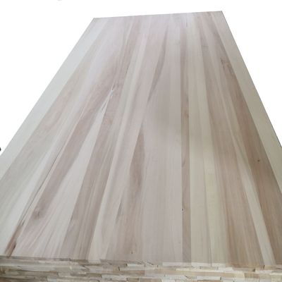 4X8 Inch Poplar Solid Wood Board Panel with and Competitive in 480-510kg/m3 Density