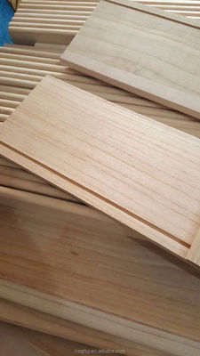 Other After-sale Service Customizable Solid Paulownia Wood Drawer Board Grade AA AB BB BC
