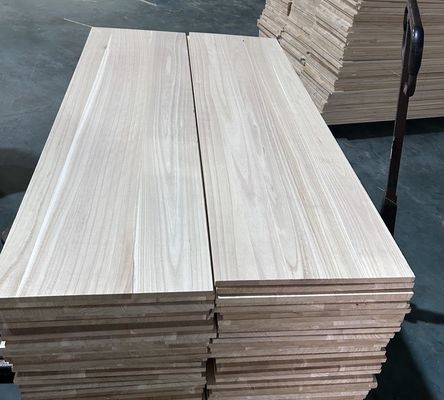 Customized Size Solid Wood Panel Paulownia Poplar Pine for Home Decoration