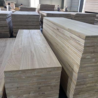 Customized Size Solid Wood Panel Paulownia Poplar Pine for Home Decoration