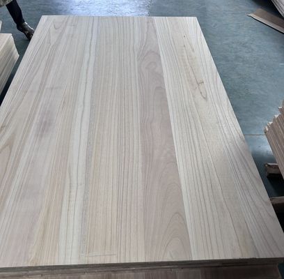 Customized Size Solid Wood Panel Paulownia Poplar Pine for Home Decoration