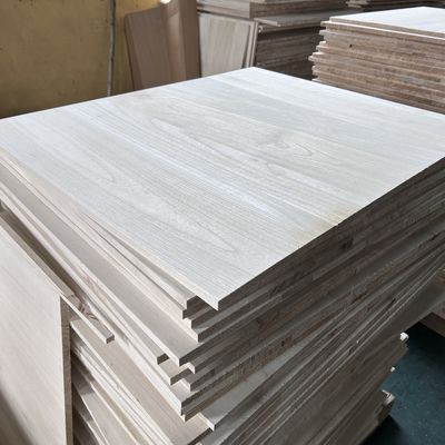 FSC Certified Paulownia Wood Table Panel in 2440x1220 or 1200x600 or Customized Size