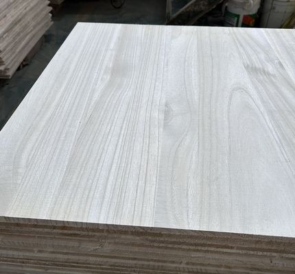 FSC Certified Paulownia Wood Table Panel in 2440x1220 or 1200x600 or Customized Size