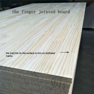Home Office Finished Pine Finger Jointed Boards with Modern Design Style Cubic Meters