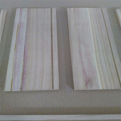 Customizable Eco Friendly Solid Wood Paulownia Boards with Moisture Content of 8%-12%