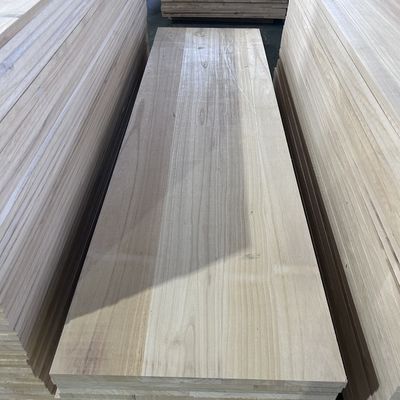 Top-Grade Paulownia Board for Coffins Moisture Content 8%-12% Natural Wood Panel
