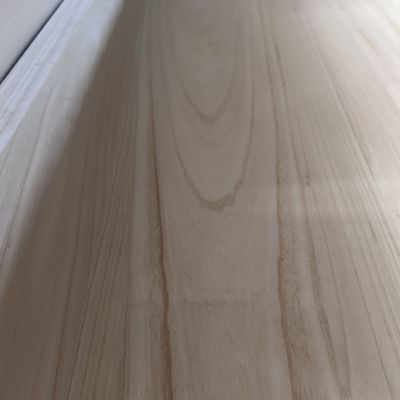 Home AA Lumber Panel Made of Paulownia Wood for Natural Home Design in Natural Wood Finish