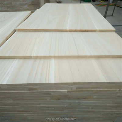 Surface Sanded Smooth Paulownia Lumber Prices for Natural Color House Decoration Needs