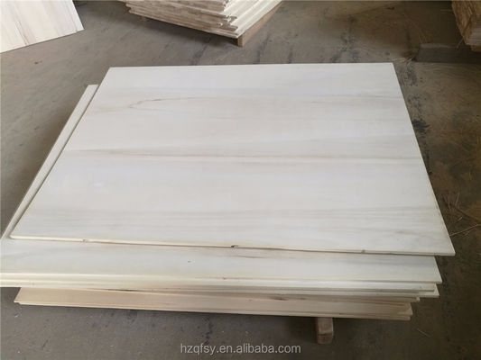 Customized Wooden Moulding Solid Wood Timber Paulownia Wood Board in Natural Color