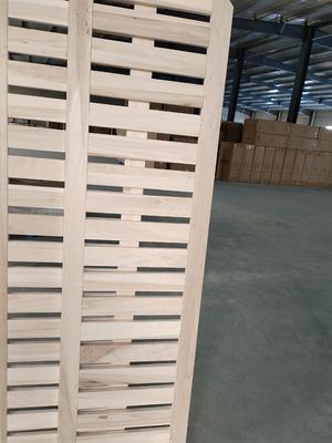 Moisture Content 8%-12% Popular Poplar and Wood Slat Bed Frames for a Luxurious Sleep