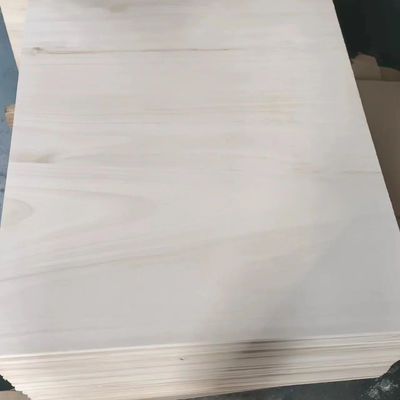 Home Decoration Materials Paulownia Bleached Board with Online Technical Support