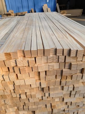 Indoor Furniture Zealand Pine Radiata Pine Square Solid Wood Strips Slats Board AA AB BB