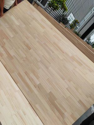 2440x1220 or Customized Size Pine Glued Panels Solid Wood Board for Durable Furniture
