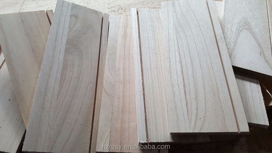 Paulownia Wood Plank Lumber Drawer Sides Board For Furniture 3mm-55mm
