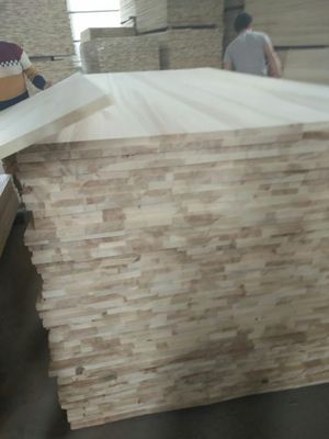 Certificate FSC 100% Poplar Wood Door Bed Sofa Living Room Timber Lumber Solid Boards