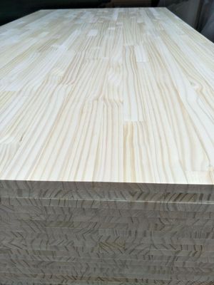 Finger Jointed Pine Wood Panel Board 1220x2440mm Or Customized