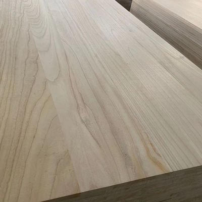 Home Office Essential 27mm Qingfa Paulownia Solid Board with Online Technical Support