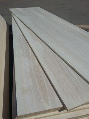 Poplar Wood Panel Solid Wood Board AA AB Grade Length 100mm-2440mm Online Technical Support