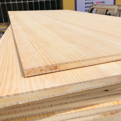 480-550kg/m3 Three Layers Radiata Pine Board Solid Wood Material for Others Project Solution Capability