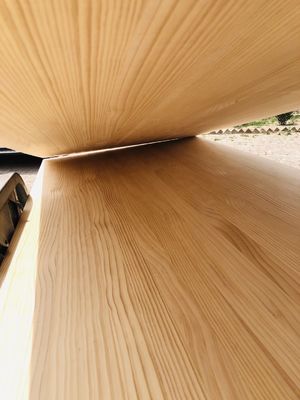 480-550kg/m3 Three Layers Radiata Pine Board Solid Wood Material for Others Project Solution Capability