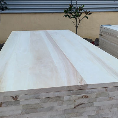 Poplar Solid Wood 4X8 Lumber Board For Project Solution Capability FSC Certified